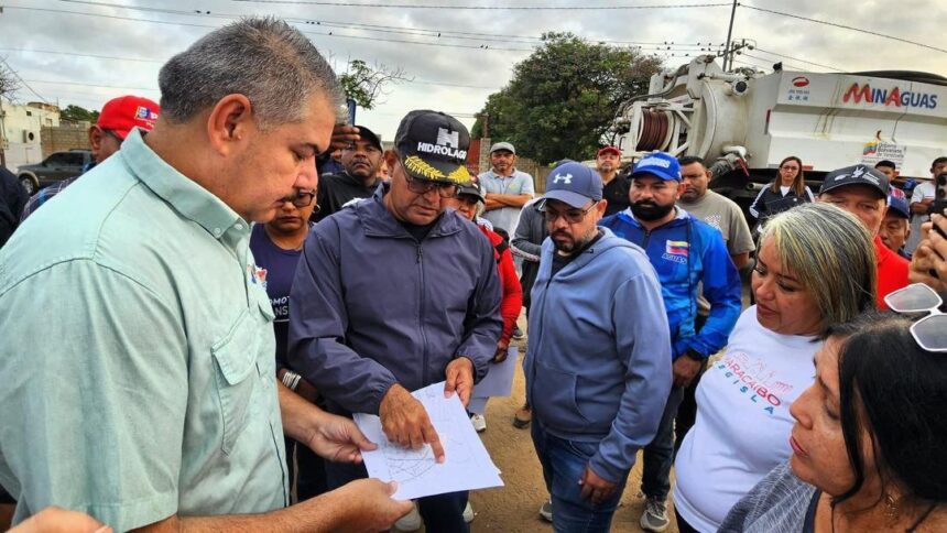 Ejecutan plan de atención para aguas servidas y potables en Maracaibo