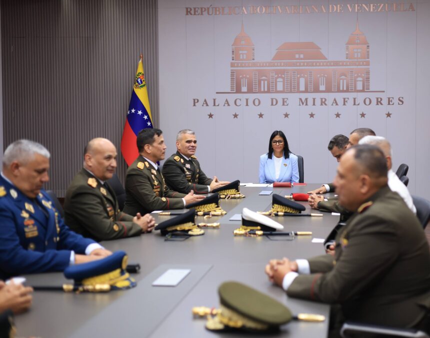 Presidenta (E) Delcy Rodríguez anunció designación de los nuevos integrantes del Alto Mando Militar