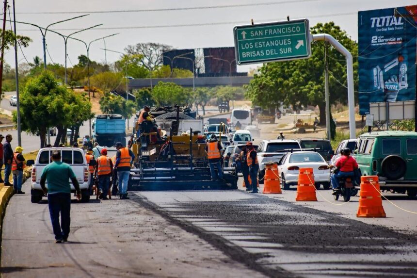 Avanza plan de asfaltado en avenidas y carreras del Zulia