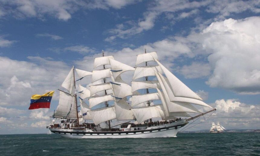 Buque Escuela Simón Bolívar zarpa a su XXXVI Crucero de Instrucción
