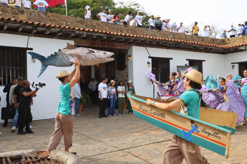 Presidenta (E) Delcy Rodríguez supervisó la restauración del Castillo San Carlos de Borromeo, en Pampatar