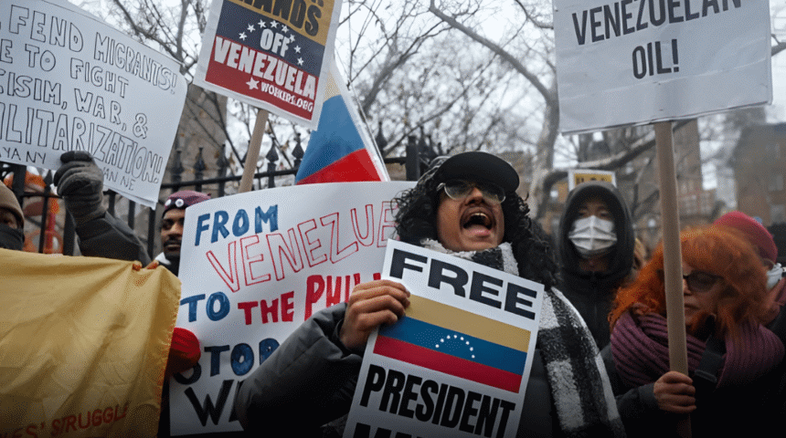 Convocan marcha en Nueva York para exigir liberación del presidente Maduro