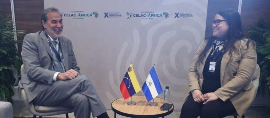 Venezuela y Nicaragua abordan agenda bilateral durante reunión en Colombia