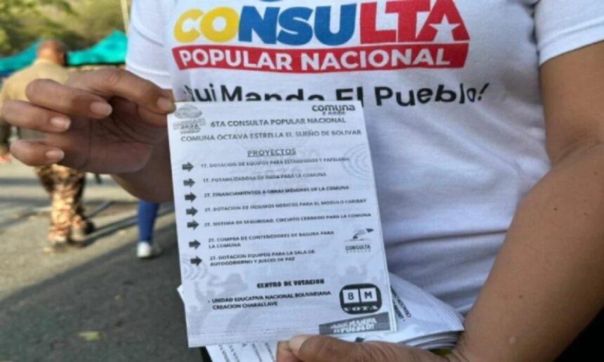 Conozca los pasos para votar en la Consulta Popular Nacional este 8-Mar