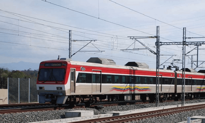 Servicio del ferrocarril Caracas–Valles del Tuy se encuentra totalmente operativo