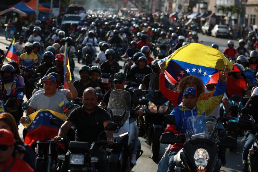 Gran Caravana por la Victoria: Motorizados celebran triunfo de Venezuela en el Clásico Mundial de Béisbol 2026