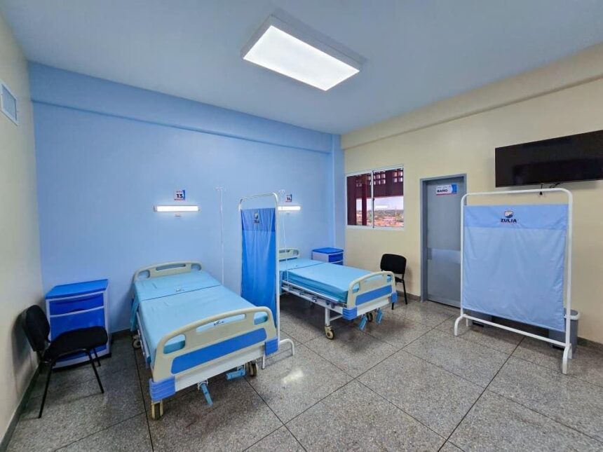Gobernador Luis Caldera inaugura 38 nuevas camas en el Hospital General del Sur