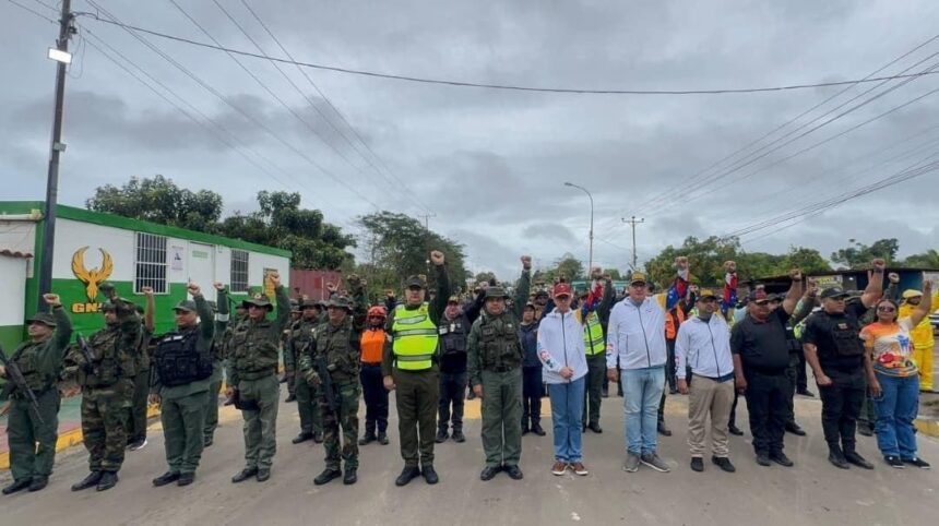 Más de mil funcionarios se despliegan en el Plan de Seguridad Integral en Guayana Esequiba  Semana Santa Segura 2026