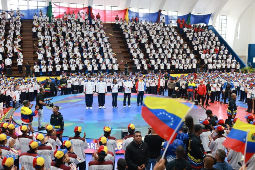Presidencia (E) Rodríguez lideró acto de premiación a la academias destacas de los juegos deportivos