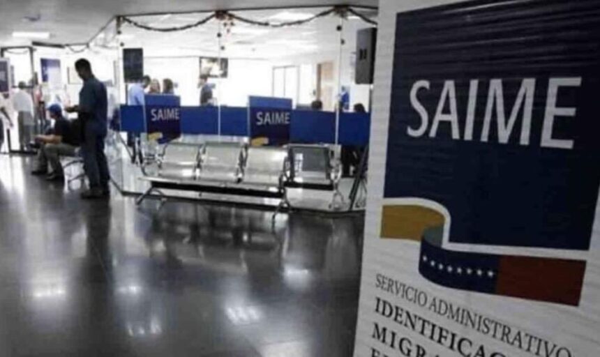 Saime cierra sus puertas durante la Semana Mayor en apego al decreto de ahorro energético