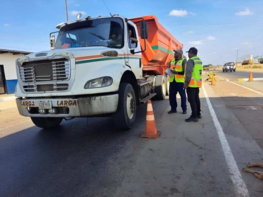 INTT anuncia flexibilización para transporte de carga durante Semana Santa 2026
