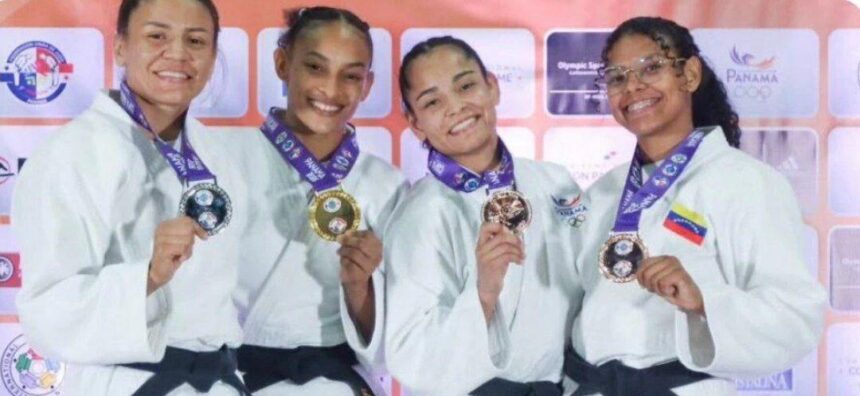 Judo venezolano brilla en Panamá con 21 preseas y tres títulos continentales