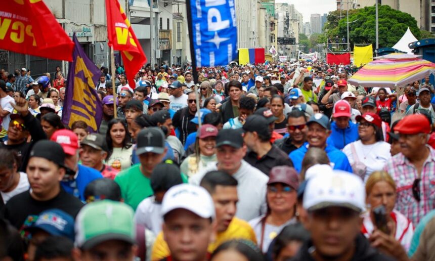Pueblo marcha este 23-M para exigir levantamiento total de las sanciones a Venezuela