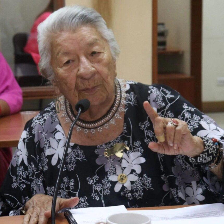 Noeli Pocaterra destaca legado de Jorge Pocaterra en preservación de idiomas indígenas