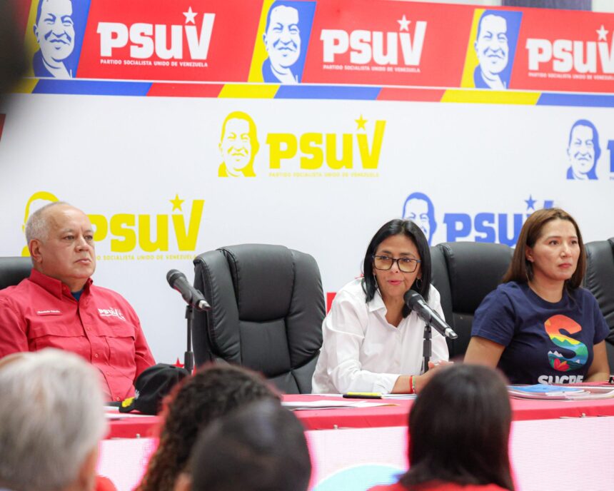 Ejecutivo Nacional agradece al PSUV acompañamiento en Consulta Nacional