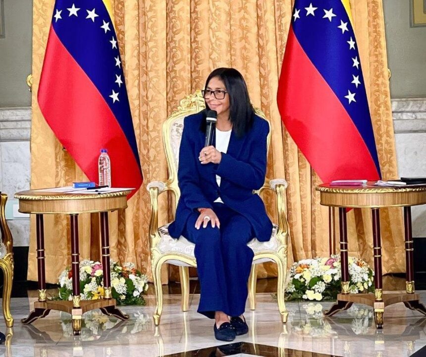 PSUV denuncia plan mediático del extremismo  contra la presidenta (E) Delcy Rodríguez