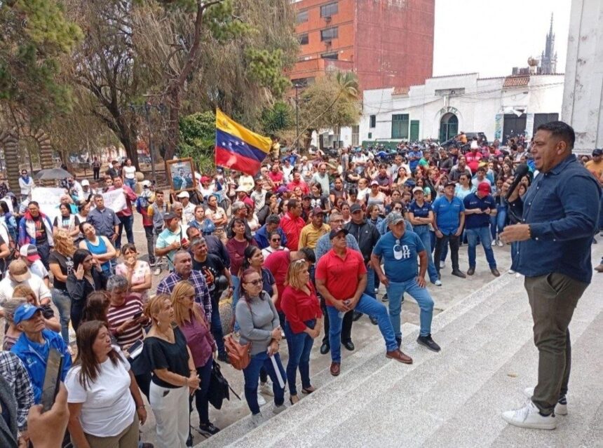 Táchira se moviliza en respaldo al presidente Nicolás Maduro y diputada Cilia Flores