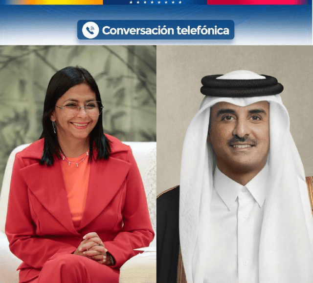 Venezuela y Qatar abogan por la paz del Medio Oriente