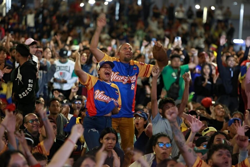 Venezuela celebra con caravanas y conciertos triunfo en Clásico Mundial del Béisbol este 18-M