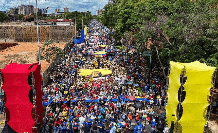 Movilización en Guayana reafirmó compromiso con la paz