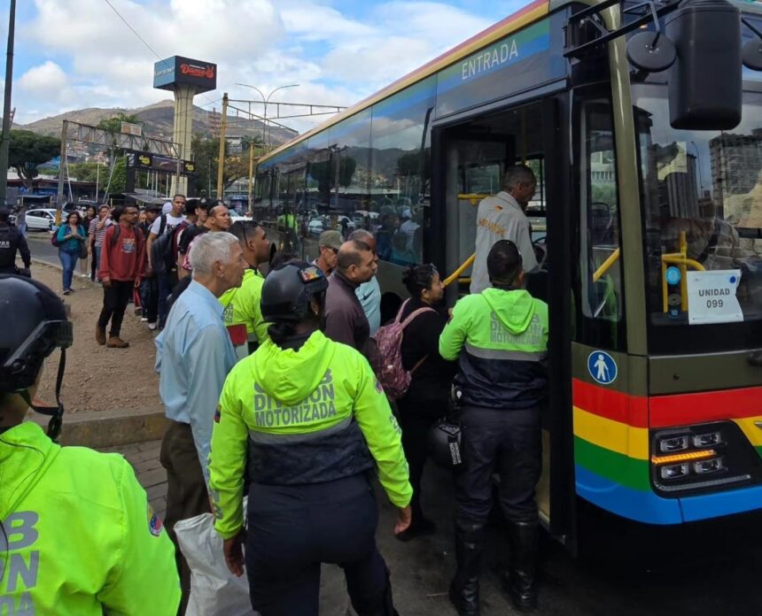 Gobierno Bolivariano inicia despliegue especial para garantizar la movilidad del Pueblo