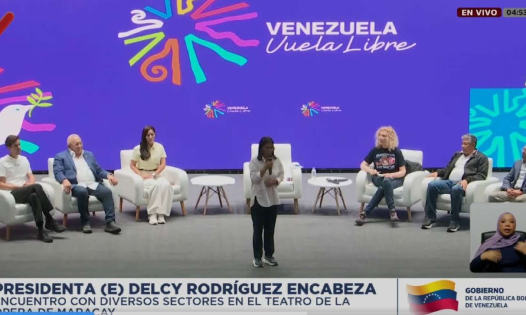 Presidenta Encargada: Acuerdo con la petrolera ENI marcará un hito en la producción petrolera del país