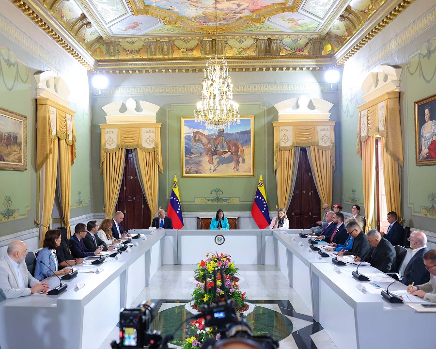 Presidenta (E) Delcy Rodríguez instala Comisión para la Gran Consulta sobre Reforma de la Justicia Penal