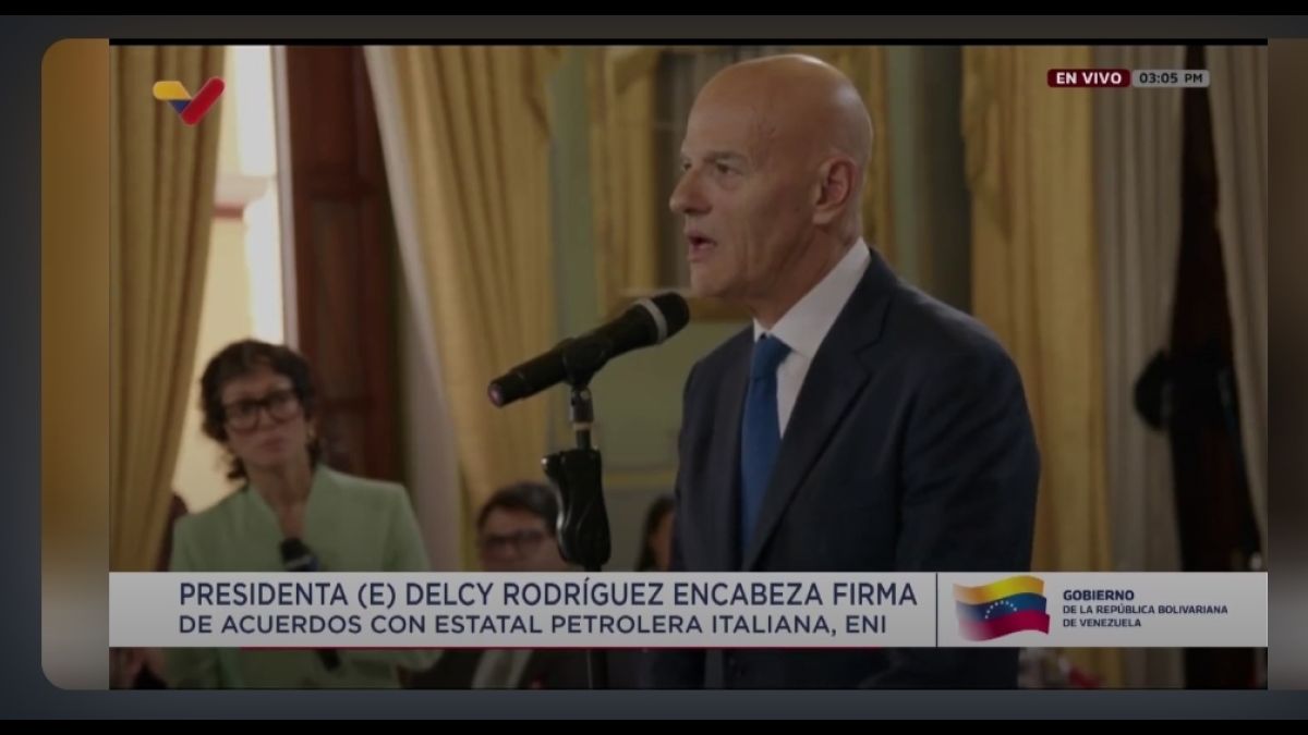 Director ejecutivo de ENI Claudio Descalzi: Acuerdos nos permitirán crecer en el futuro