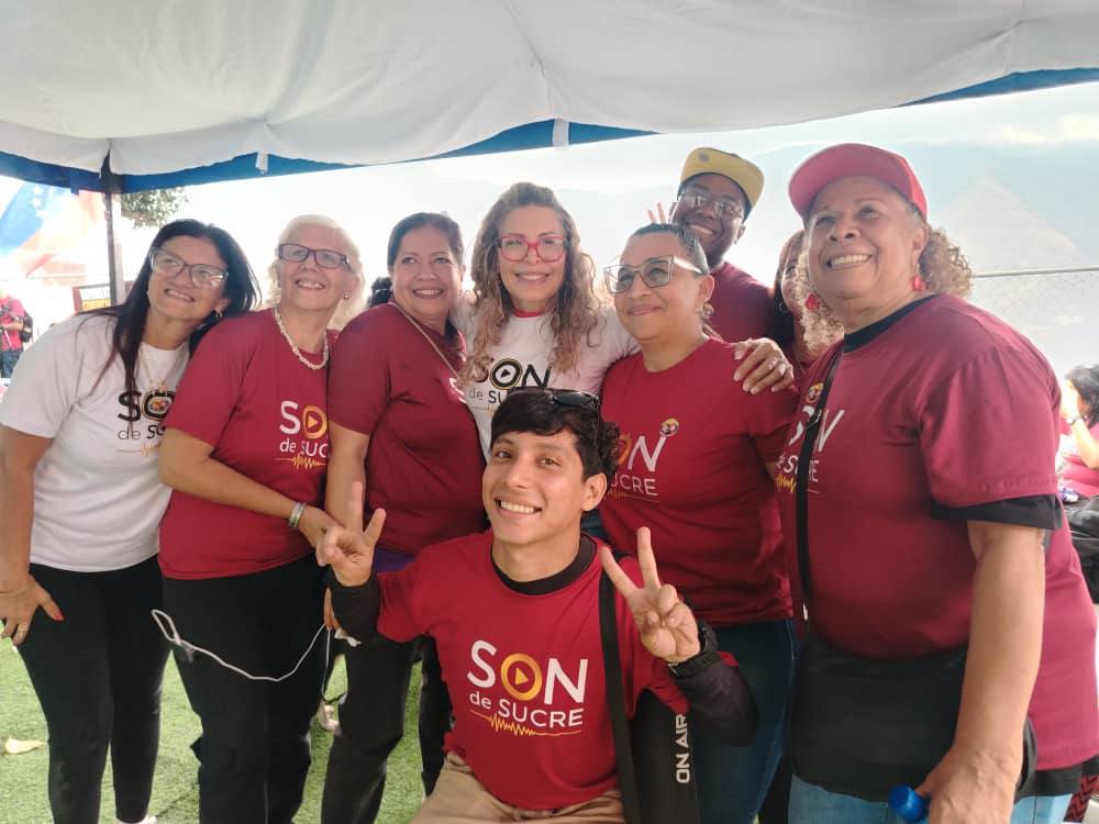 Radio Nacional de Venezuela celebra el día de Comunicación Popular con el Movimiento Comunicacional «Son de Sucre» en Petare
