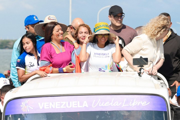 Presidenta (E) se une a la Gran Peregrinación Unidos por una Venezuela sin Sanciones