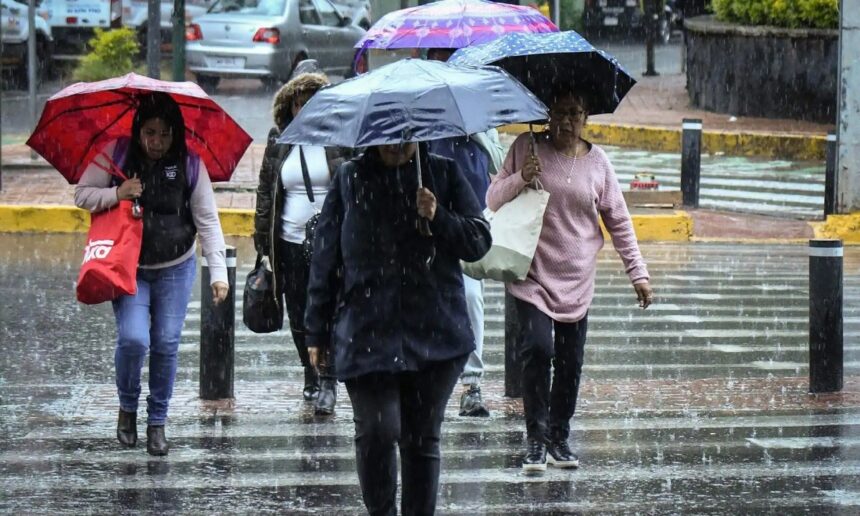 Nubosidad y lluvias se registrarán al sur y occidente del país este domingo