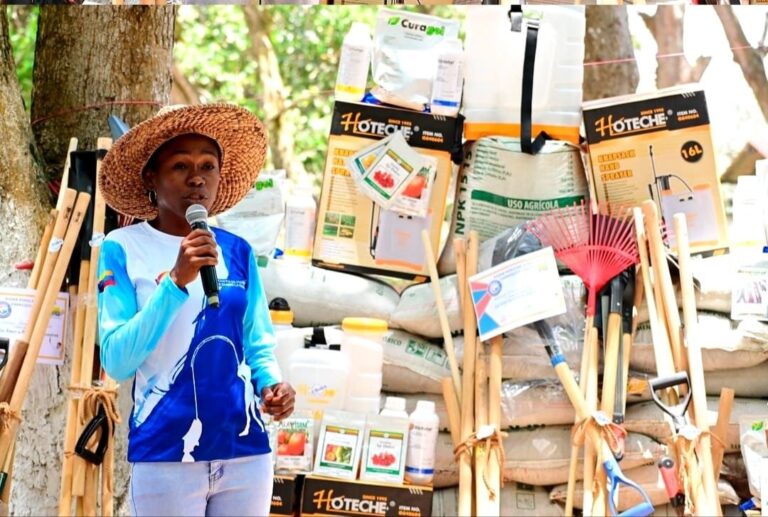 Agricultores de La Sabana reciben insumos para impulsar la soberanía alimentaria