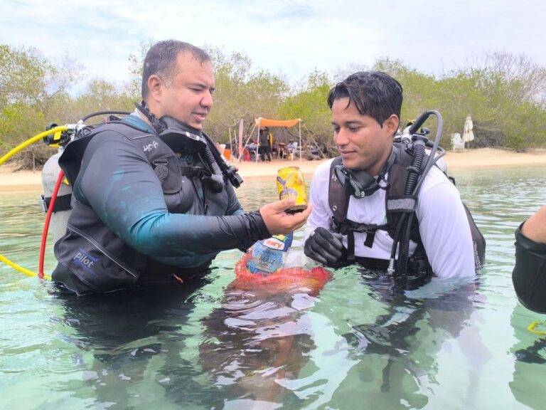 Recolectan más de 1 tonelada de desechos en mega jornada de saneamiento en Isla Larga