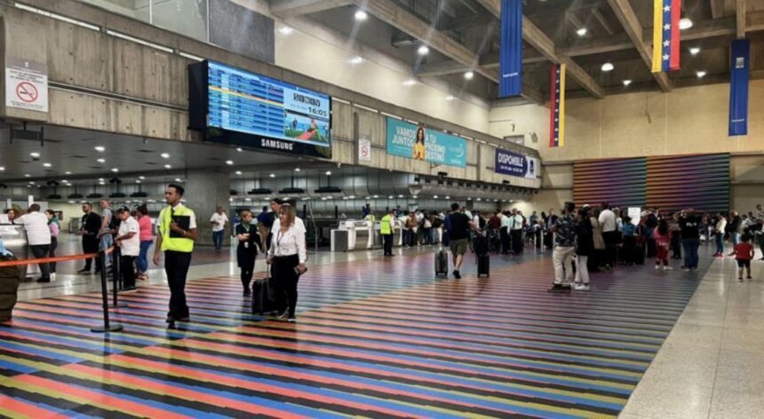 Aeropuerto de Maiquetía registra alta movilización de viajeros por asueto de Semana Santa