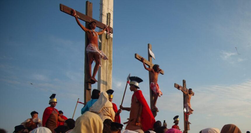 Dispositivo de seguridad resguarda la celebración del tradicional viacrucis de Petare