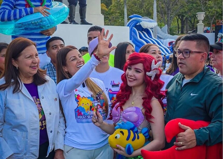 Paseo Los Próceres se llenó de pueblo durante esta Semana Santa