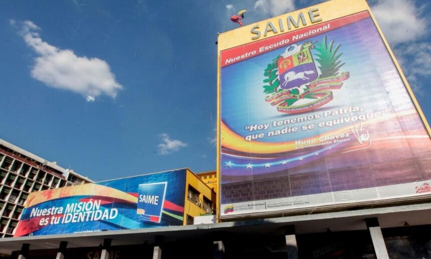 Saime arranca este lunes 6 de abril operativo de cedulación “La Gran Toma de Caracas”
