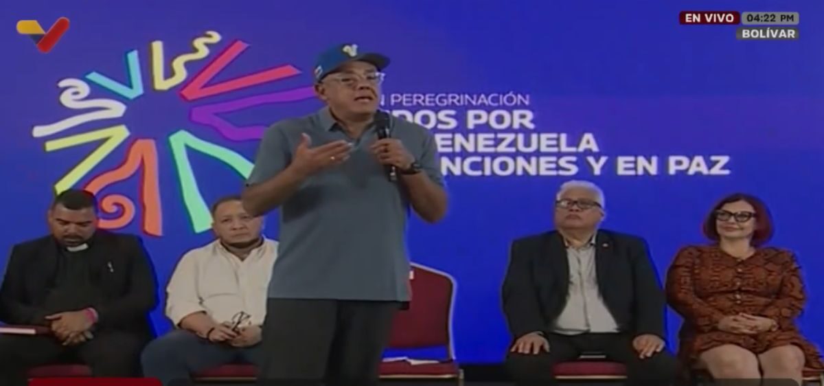Diputado Jorge Rodríguez pide a empresarios y religiosos de Guayana unirse para exigir cese de sanciones