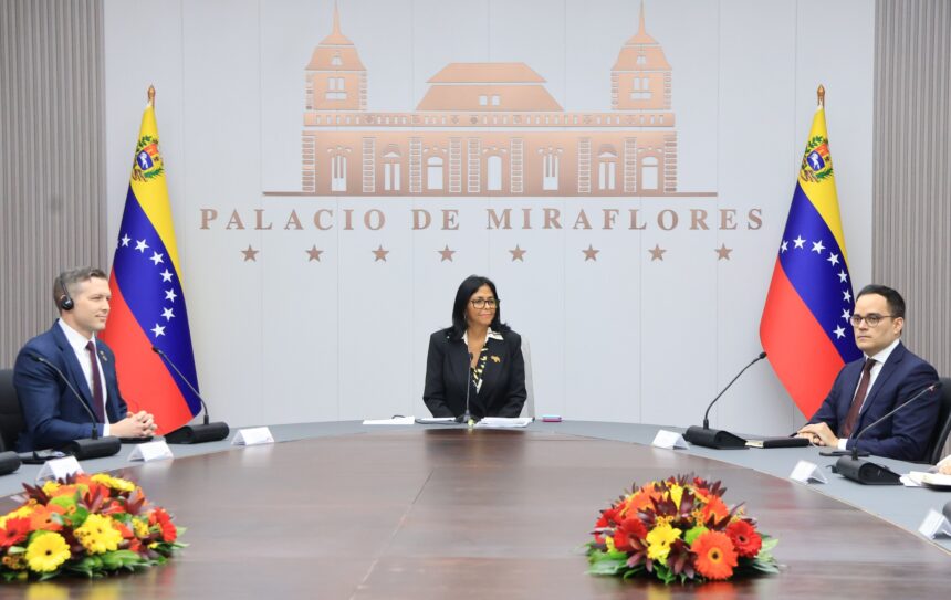 Presidenta (E) Rodríguez ratificó solicitud del cese definitivo de sanciones: Una licencia no brinda seguridad jurídica