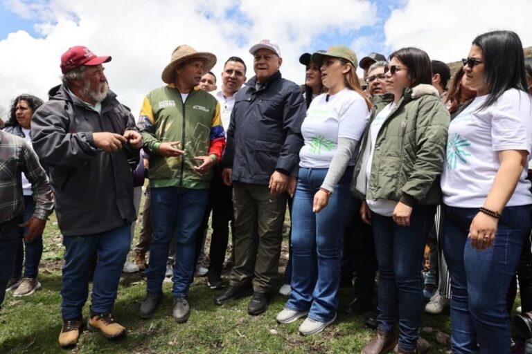 Productores campesinos del estado Mérida se unen por una Venezuela sin Sanciones y en Paz