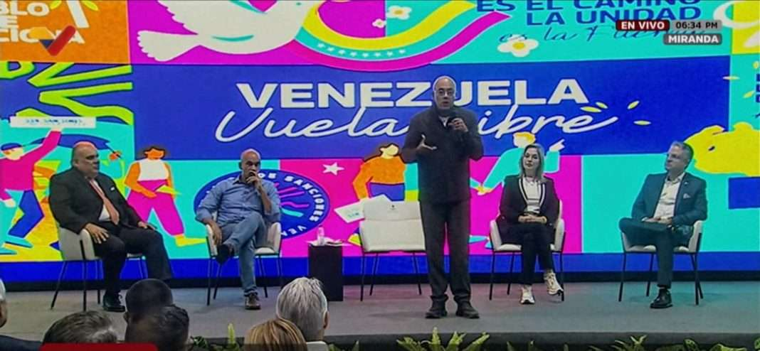 Presidente de la AN Jorge Rodríguez: La paz no es una imposición para subyugar