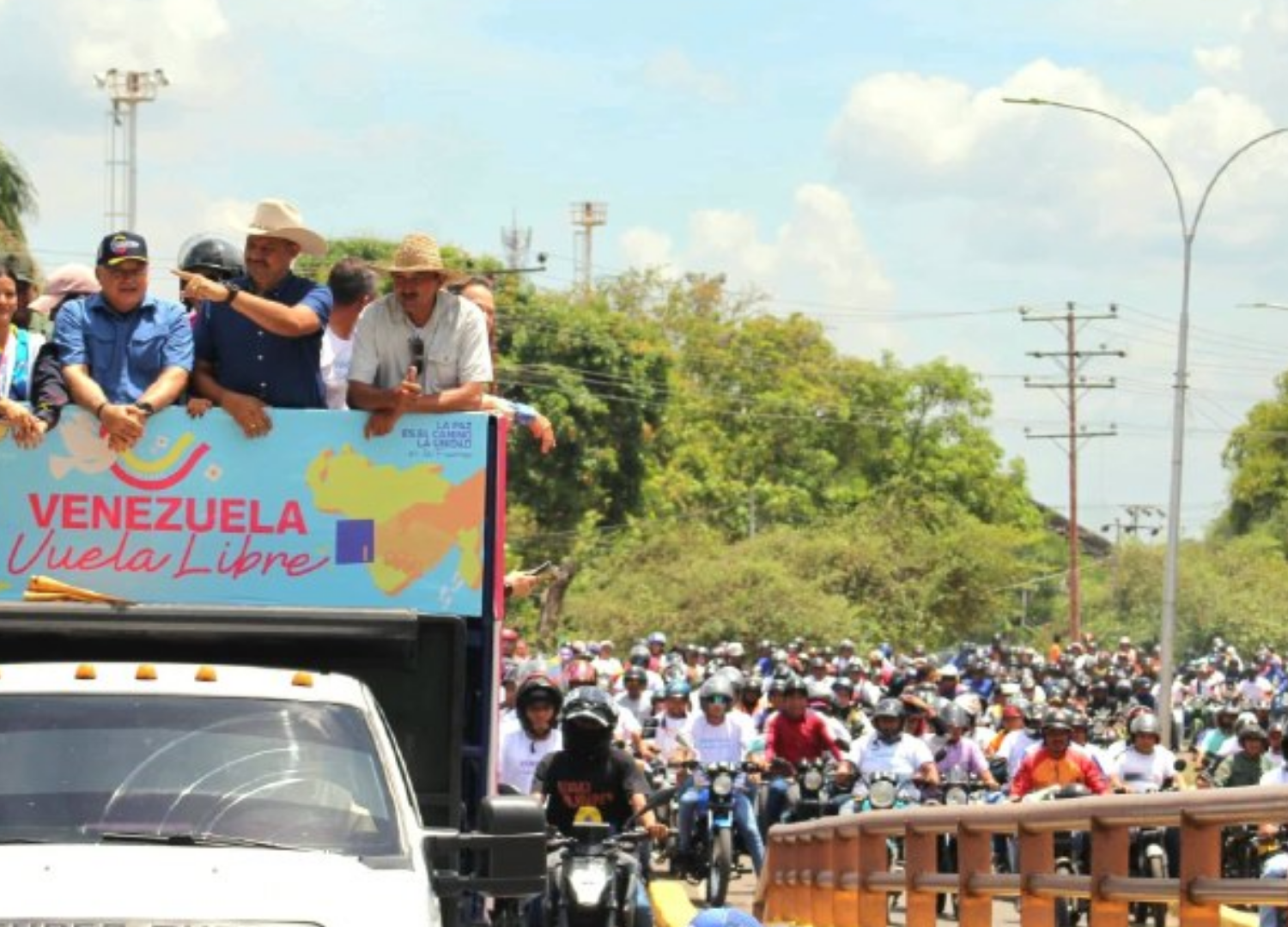 PSUV felicita a motorizados por su constancia en la peregrinación que recorrió el país
