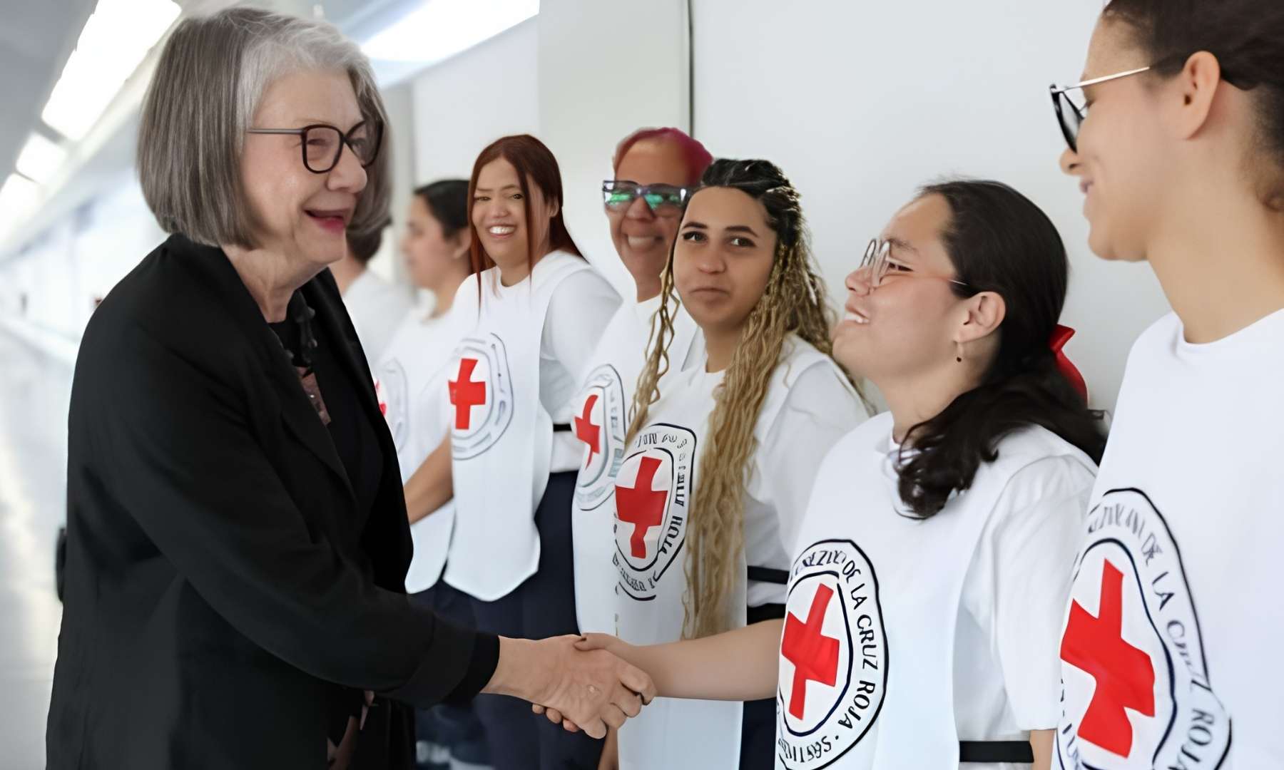 Llega al país la presidenta de la Cruz Roja Internacional