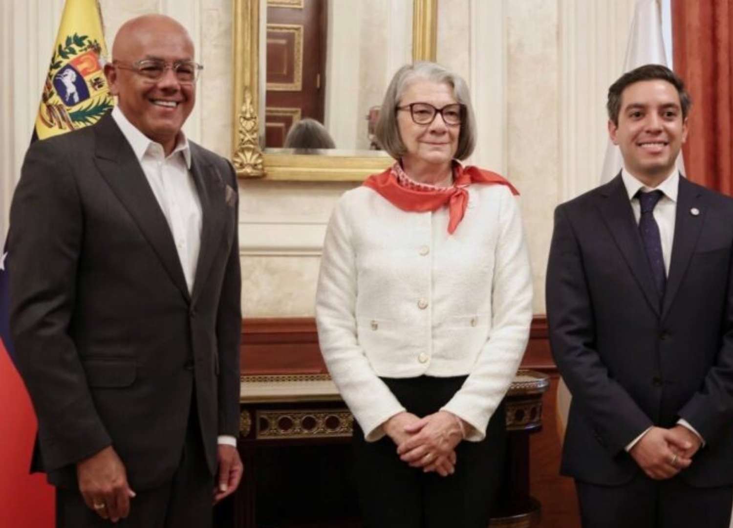 Presidente de la AN Jorge Rodríguez ratifica apoyo a la misión de la Cruz Roja Internacional
