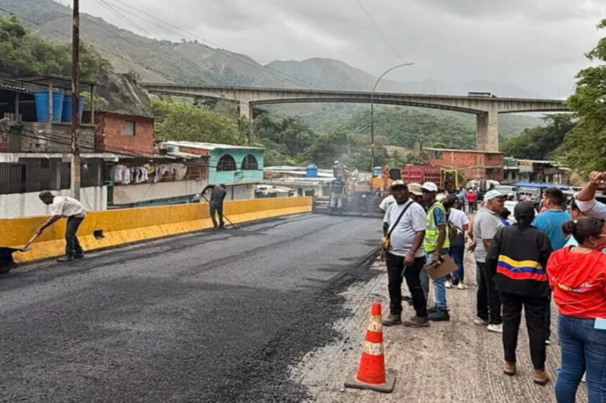 Inicia rehabilitación integral de la Carretera Nacional Petare-Guarenas