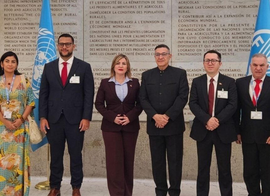 Venezuela expone avances agroalimentarios durante la Semana de la Nutrición en Roma 2026