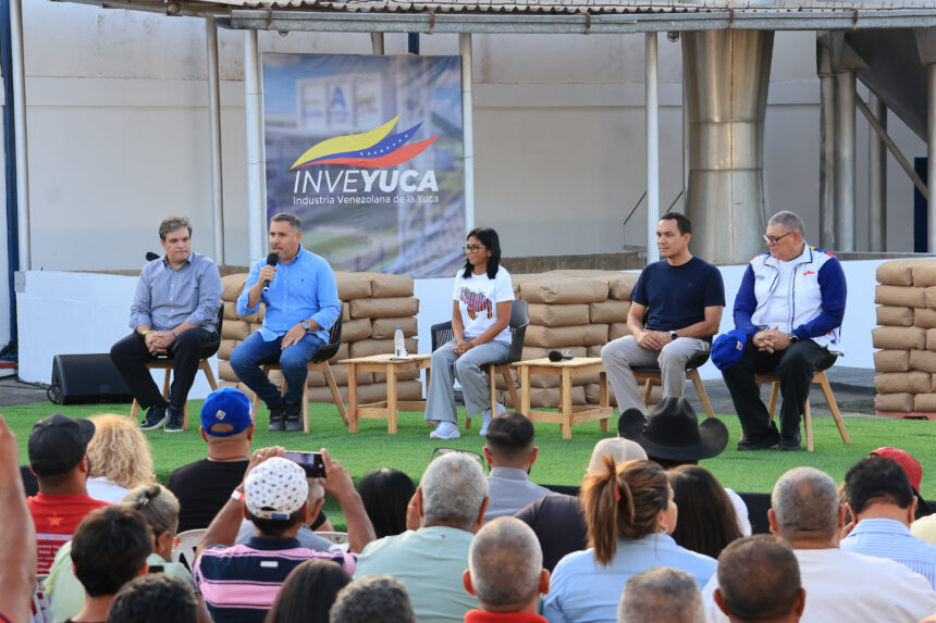 Presidenta (E) Delcy Rodríguez lideró encuentro con más de 150 productores en Anzoátegui