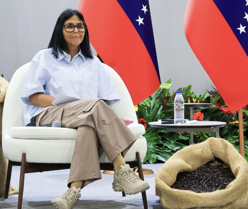 Presidenta (E) Delcy Rodríguez: “El café es uno de los rubros más importantes donde la economía comunal ya tiene todo el circuito organizado”