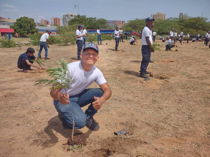 Inicia Plan de Reforestación Chuquisaca en Zulia con la siembra de árboles autóctonos
