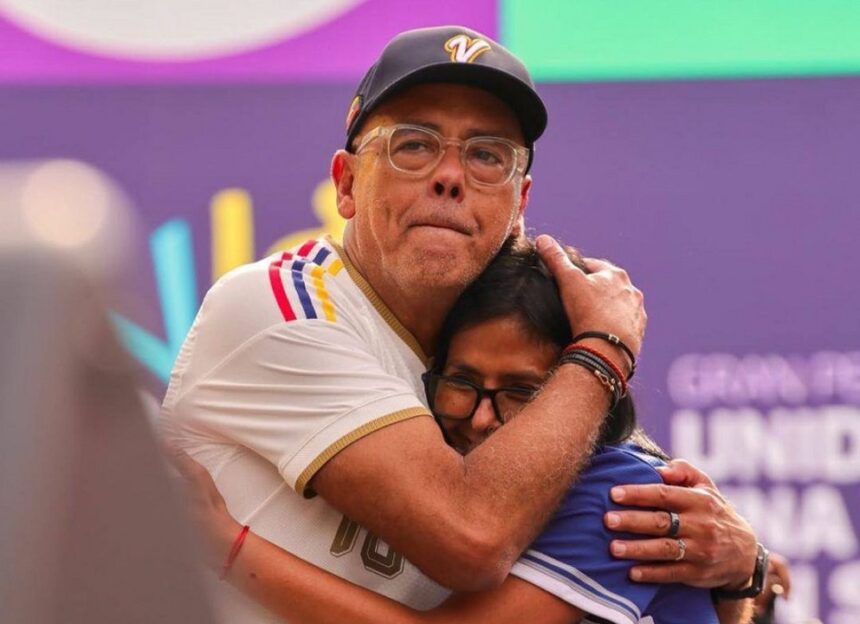 Presidente de la AN, Jorge Rodríguez felicitó a la Presidenta (E) Delcy Rodríguez en su cumpleaños
